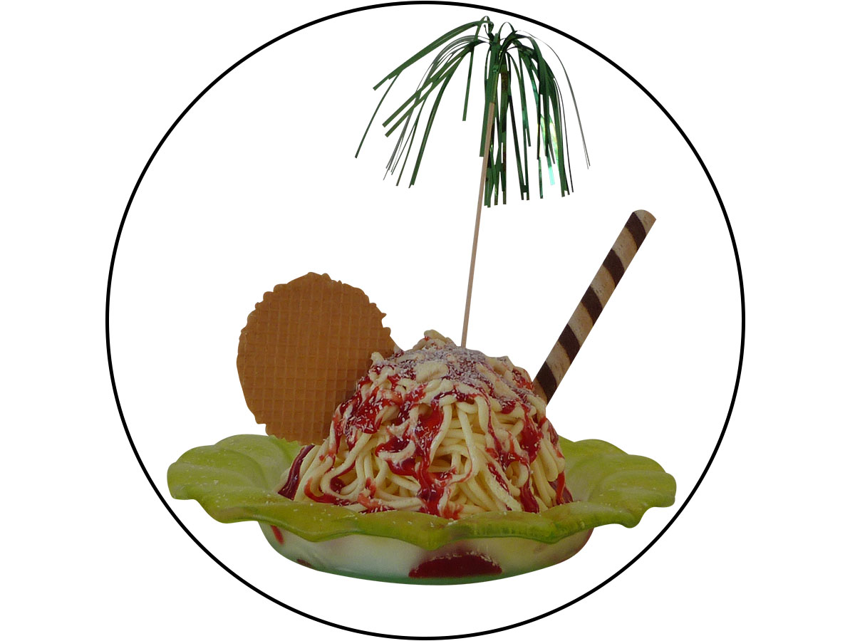 Spaghetti ice